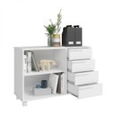 Ver imagem 2 de Gaveteiro 4 Gavetas 1 Nicho Office