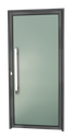 Ver imagem 1 de Porta Alumínio Murano c/Puxador e.Cinza 90 Brimak