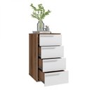 Ver imagem 2 de Gaveteiro 4 Gavetas BHO 37 Office BRV Móveis