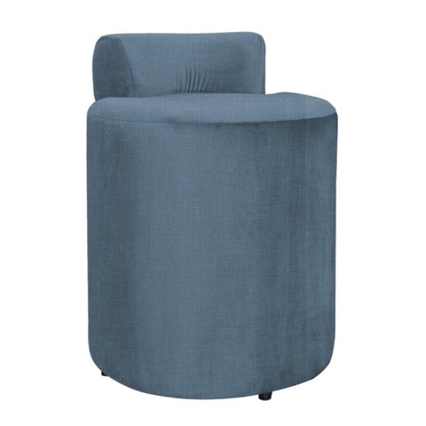 Puff Banquetas Athena Decorativa Linho
