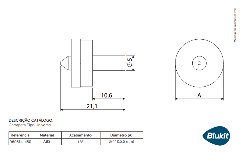 KIT 30 VEDANTE NITRILICO CARRAPETA PARA REPARO REGISTRO CHUVEIRO 15,5MM BLUKIT - 3