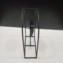 Ver imagem 3 de Relógio Decorativo Mesa Home&co Metal 20x16x6cm Preto