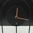 Ver imagem 6 de Relógio Decorativo Mesa Home&co Metal 20x16x6cm Preto