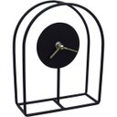 Ver imagem 1 de Relógio Decorativo Mesa Home&co Metal 20x16x6cm Preto