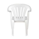 Ver imagem 5 de Kit 4 Cadeiras Poltrona Plástica Empilhavel Reforçada Branca 182kg Mor