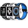 Lerobo 3 Pulseiras Apple Watch 40mm/38mm/41mm/45mm M/l (preto/azul/cinza) - 1