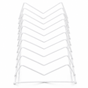 Ver imagem 7 de Escorredor de Pratos Vertical Organizador de Louças 12 Pratos Arm Branco