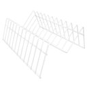 Ver imagem 2 de Escorredor de Pratos Vertical Organizador de Louças 12 Pratos Arm Branco