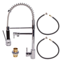 Ver imagem 1 de Torneira de Mesa com Ducha Extensível para Cozinha 51,5cm - Inox