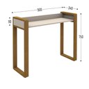 Ver imagem 3 de Aparador New Pés Madeira Maciça Múltipla Móveis - Off White