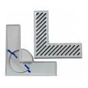 Ver imagem 2 de Ralo De Canto Sainda 100mm Grelha Branca Astra