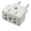Ver imagem 5 de Kit 10 Plug Adaptador de Tomada Bob Esponja 10a-20a 3-2pinos
