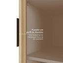 Ver imagem 5 de Guarda-Roupa Planejado 40cm 1 Porta Reflecta com Prateleiras Jade CabeCasa MadeiraOriginals Branco