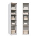 Ver mais imagens de Guarda-Roupa Modular 40cm 1 Porta Reflecta com Prateleiras Jade CabeCasa MadeiraOriginals