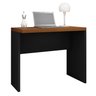 Mesa Home Office Escritório Computador Resistente Mdp:nogueira-preto - 4