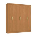 Ver mais imagens de Guarda-roupa 6 Portas de Bater Kappesberg Canela 180cm