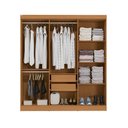 Ver imagem 7 de Guarda-roupa 6 Portas de Bater Kappesberg Canela 180cm