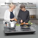 Ver imagem 3 de Vbgk Cooktop de Indução Duplo 24" 4000w com Timer e Bloqueio Infantil