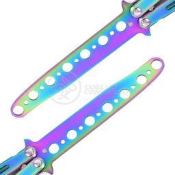 Canivete Fade Rainbow Butterfly Treinamento Faca Borboleta - 3