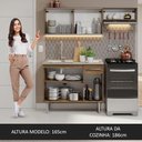 Ver imagem 6 de Armário de Cozinha Compacta 165cm com Pia Rustic Emilly Madesa 06