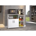 Ver imagem 2 de Fruteira Armário 2 Portas Micro-ondas Água Branco Cozinha