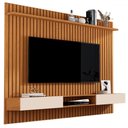 Ver imagem 2 de Painel para Tv até 70 Polegadas Morfeu Ripado 2 Portas 1 Prateleira Nature/off White 689 - Pnr Móvei