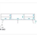 Ver imagem 4 de Rack 2 Portas Sala de Estar Brv Móveis