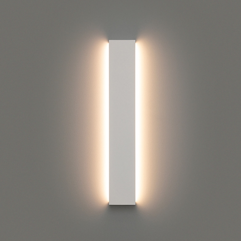 Arandela de Luz Indireta Reflex 72cm Bivolt Branco Ip65 20w 1900lm 3000k Alumínio 110°|110° Stella
