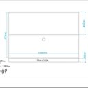 Ver imagem 4 de Painel para TV até 55 Polegadas 1 Prateleira BRV Móveis