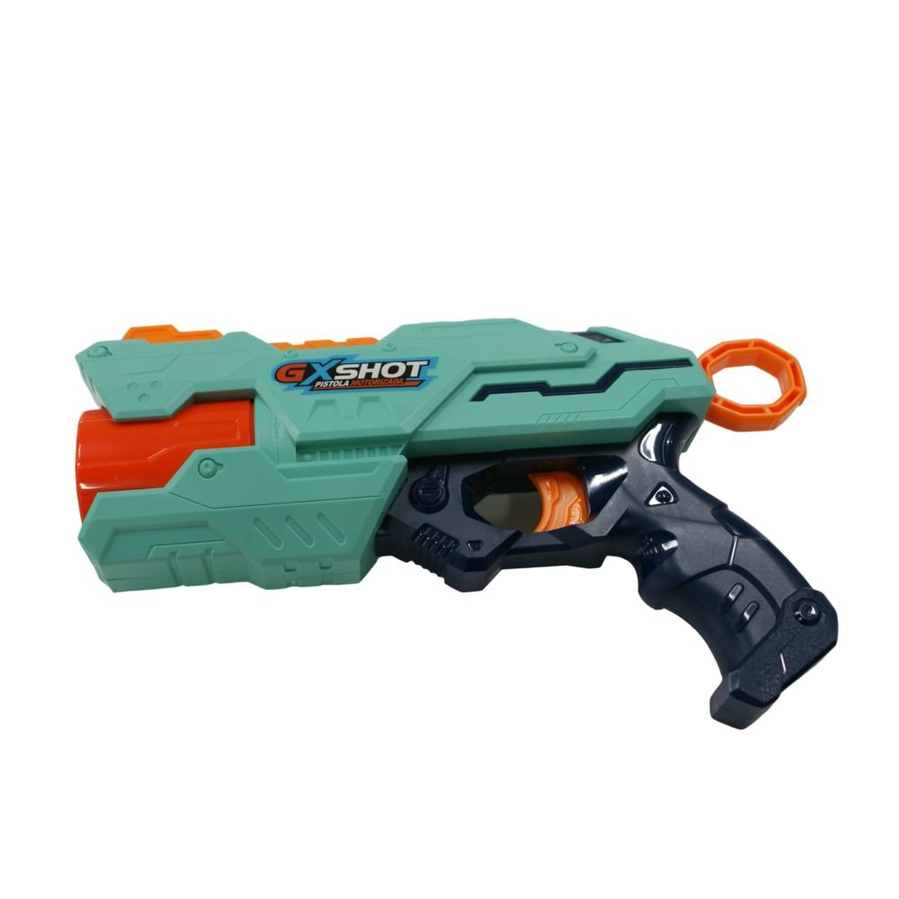 Lançador Gx Shot Power Gun com 10 Dardos Verde - Quanhe - 3