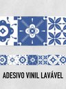 Ver imagem 2 de Faixa Decorativa Adesiva (autocolante) - Azulejo Azul 1
