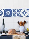 Ver imagem 4 de Faixa Decorativa Adesiva (autocolante) - Azulejo Azul 1