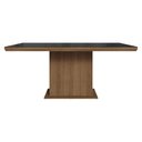Ver imagem 4 de Mesa de Jantar 5275 6 Lugares Retangular Vidro Rustic Preto Madesa 160cm