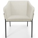 Ver imagem 3 de Kit 3 Cadeiras para Sala de Jantar Estar Living Olívia L02 Linho Champagne - Lyam Decor