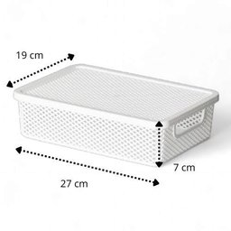 Kit Balde 7,5l 2 Organizadores Línea e Dispenser Lumini 2,6l - 4