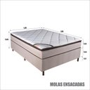 Ver imagem 3 de Colchão Casal Molas Ensacadas Colorado + Base 138x188x67