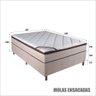 Colchão Casal Molas Ensacadas Colorado + Base 138x188x67 - 3