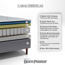 Ver mais imagens de Colchão Casal Molas Ensacadas Colorado + Base 138x188x67