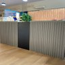 Painel Ripado Wpc Interno Wide Várias Cores-10 Placas 2,90m X 16cm (0,46m²) Woopo Cinza Medio - 5