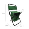 Cadeira de Camping Dobrável com Bolsa Organizador - Portátil - 4