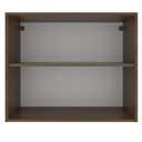 Ver mais imagens de Armário de Cozinha Aéreo 80 cm 2 Portas Rustic/Cinza Agata Madesa