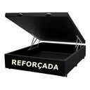 Ver imagem 4 de Cama Casal Box Baú 138x188 Entrega Apenas Cidade Sao Paulo - Suede - Preto