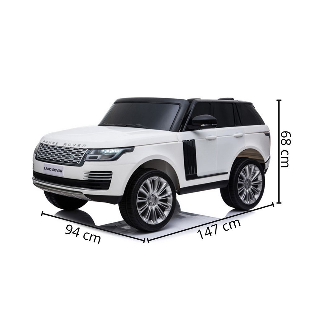 Carrinho Elétrico Infantil Motorizado Land Rover com Controle 12v Banco de Couro Mp5 G31 - Gran Belo - 5