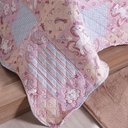 Ver imagem 4 de Kit Colcha Casal Ultra Lisse Kids New Rolinho 210x230cm Unicórnio