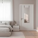 Ver imagem 1 de Espelho para Porta Branco 122x42cm Retangular