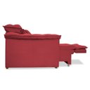 Ver imagem 4 de Poltrona do Papai Confortável Reclinável e Retrátil:vermelho