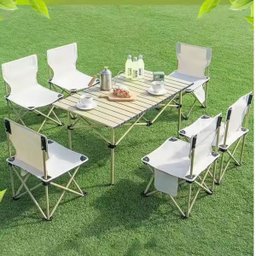 Mesa Dobrável Portátil para Camping - Praticidade e Conforto - 7