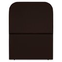 Ver imagem 5 de Cabeceira Solteiro 100 Cm com Frame Alana Suede Marrom Artte