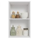 Ver imagem 7 de Armário Aéreo de Cozinha G2540073PRRF 40cm 1 Porta Basculante Branco Preto Vidro Reflecta Bronze