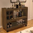 Ver imagem 2 de Aparador Bar com Rodizios Trovarelli Madeirado